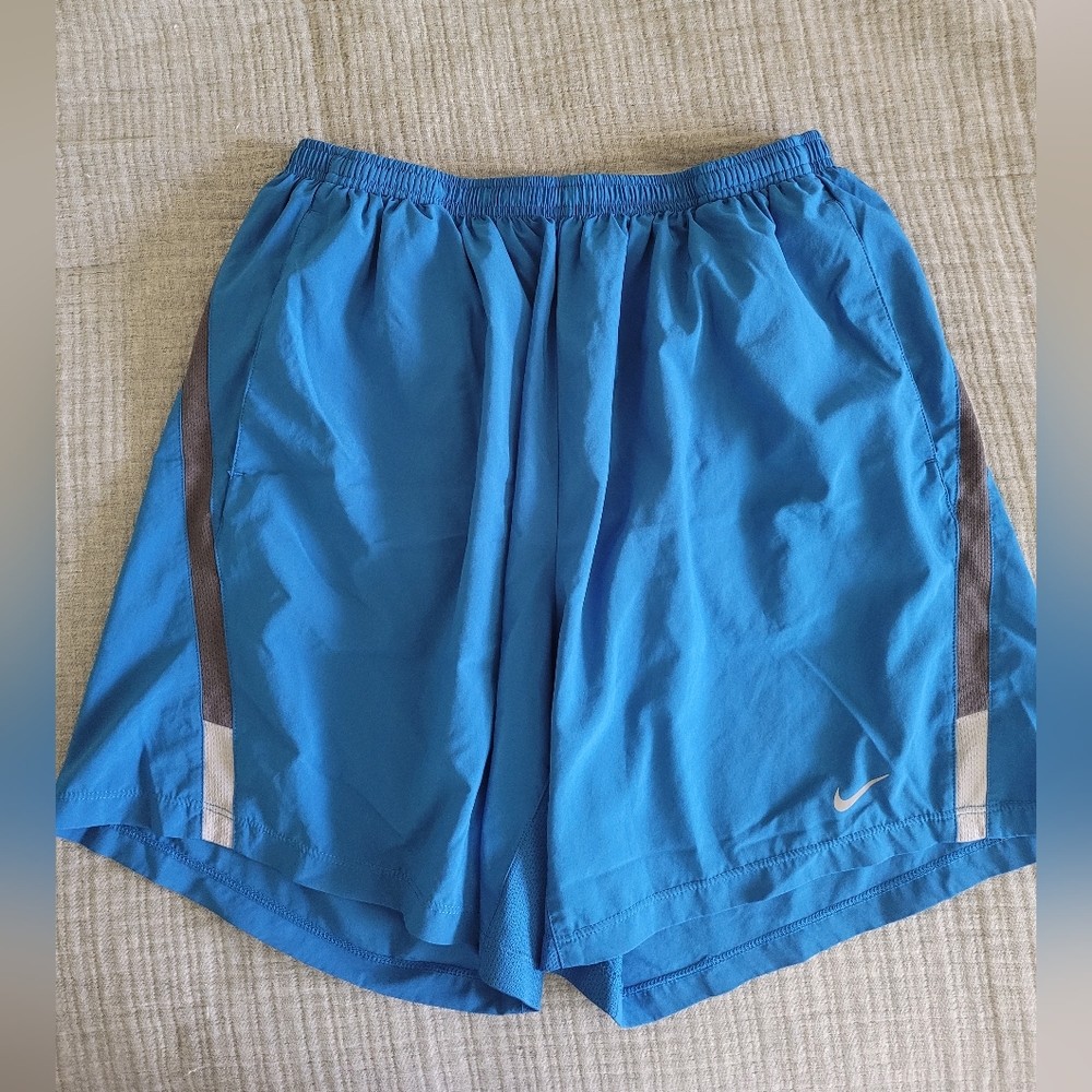 Nike Men's Blue Athletic Shorts